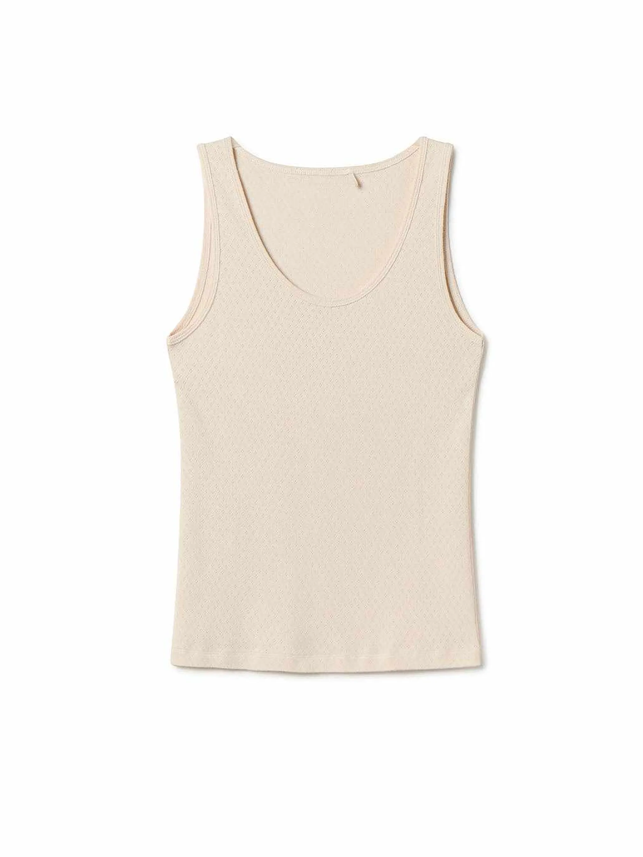 Damen TWOTHIRDS Oberteile*Bio-Pointelle-Tanktop