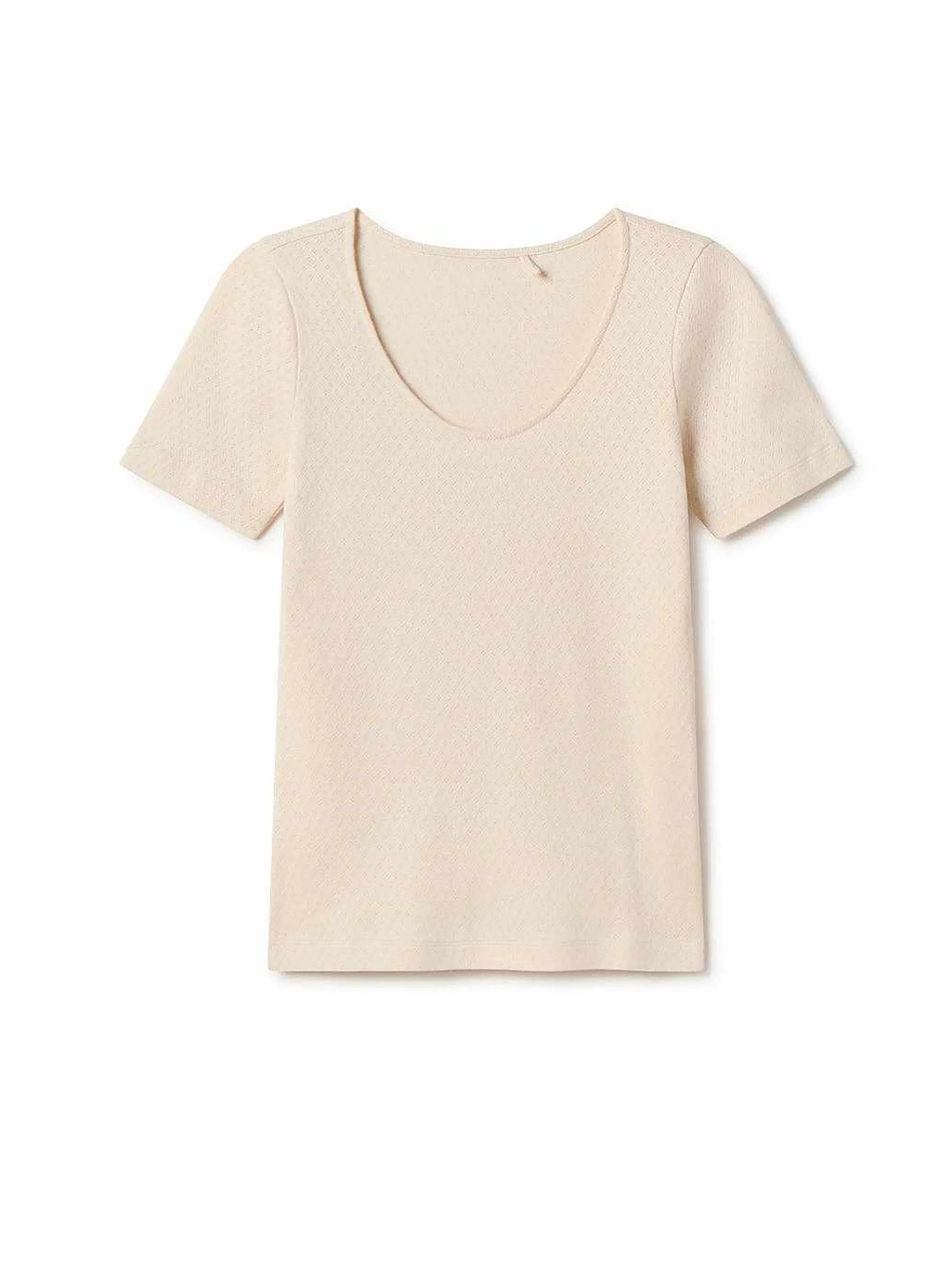 Damen TWOTHIRDS Unterwäsche*Bio-Pointelle-T-Shirt